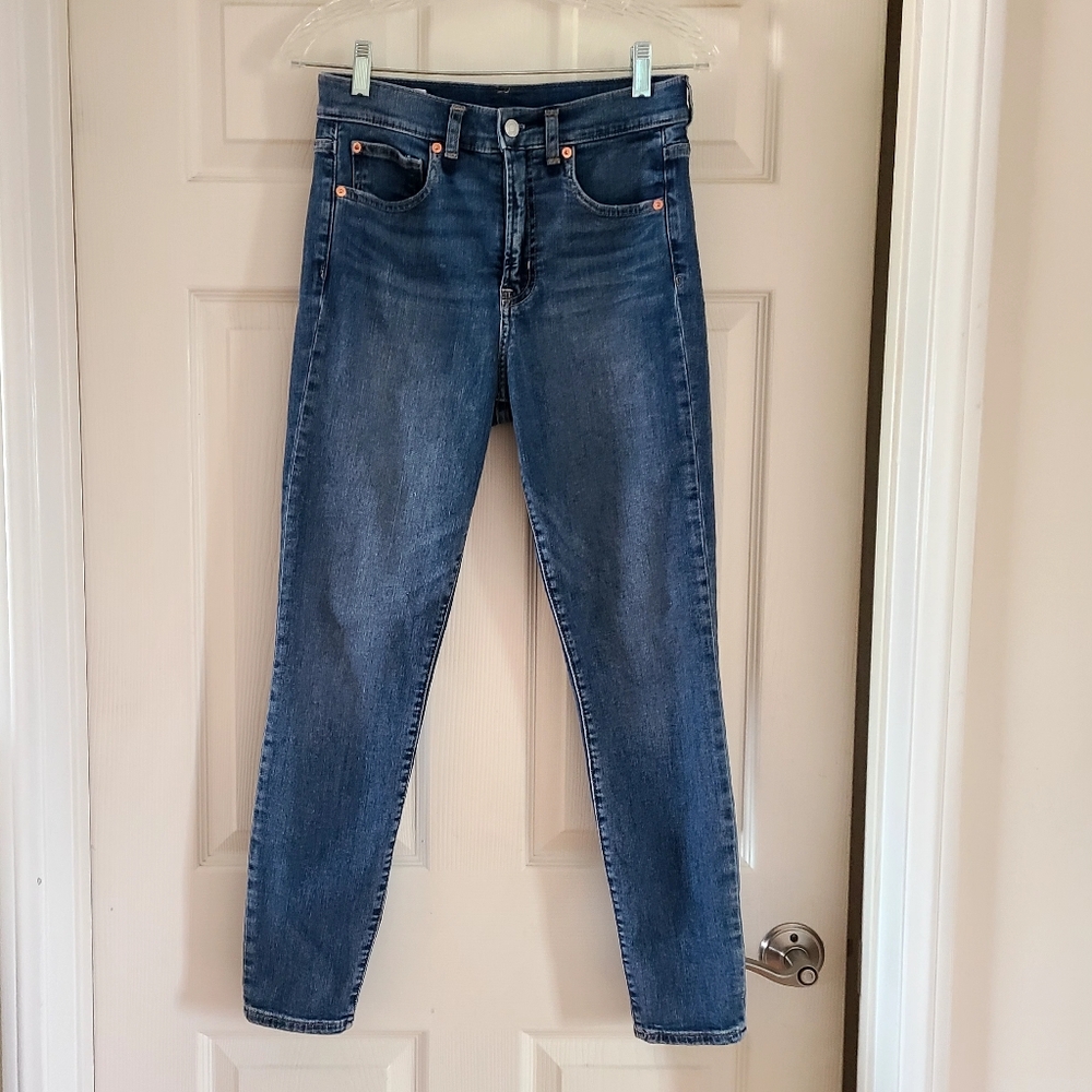 GAP Blue Skinny Jeans Sleek Fit